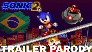 Sonic 2 o Filme Trailer / Paródia do jogo [Versão em Português]