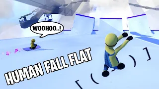 MINIONS AT THE SNOW PARK in HUMAN FALL FLAT