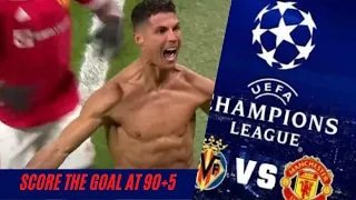 Ronaldo scores last gasp winner after Telles stunner | Manchester United 2-1 Villarreal