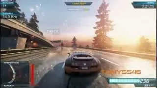 Bugatti Veyron SS vs Koenigsegg Agera R- Need For Speed: Most Wanted 2012 (ITA)