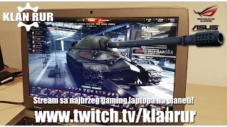 World of tanks with Zwerko and Coyote on Asus ROG GX700