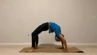 Backbend/Bridge Practice for Gymnastic Kids