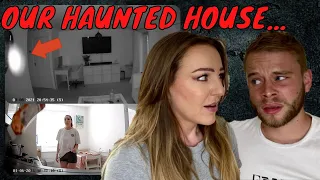 OUR HAUNTED HOUSE | WHAT’S IT LIKE TO LIVE IN A HAUNTED HOUSE? | LAINEY AND BEN