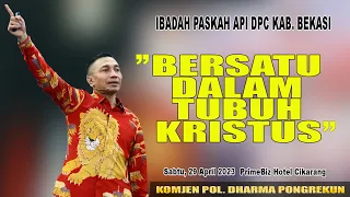 KOMJEN POL. DHARMA PONGREKUN - BERSATU DALAM TUBUH KRISTUS