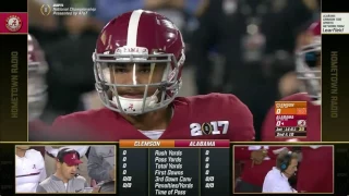 2016 CFP National Championship (Alabama Radio Broadcast) - #2 Clemson vs. #1 Alabama (HD)