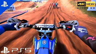 (PS5) MXGP 21 FIRST PERSON is AMAZING | Ultra High Graphics Gameplay [4K HDR 60fps]