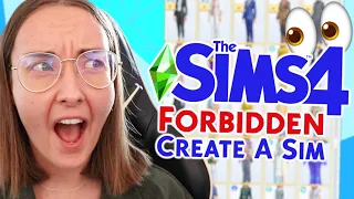 How to unlock these secret sims 4 create a sim items