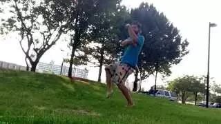 The best hula hoop trick ever!