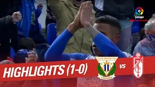 Highlights CD Leganés vs Granada CF (1-0)