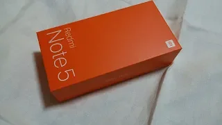 Распаковка и первый запуск - Xiaomi Redmi Note 5 4/64gb black global version