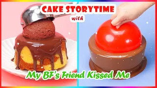 😲 My Boyfriend's Friend Kissed Me 🌈 Satisfying Chocolate Cake Storytime