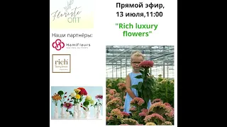 Rich Luxury flowers Holland - теплица из Голландии по выращиванию большого ассортимента цветов.