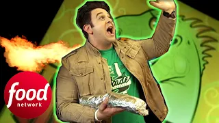 Adam Tackles The Feared And Revered BURRITOZILLA! | Man V Food: The Carnivore Chronicles