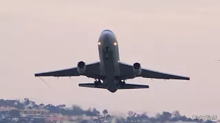 FedEx McDonnell Douglas MD-10-10F LOUD Overhead Takeoff San Diego