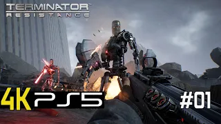 Terminator Resistance Enhanced PS5 Gameplay 4K Part 1 (NO COMMENTARY)