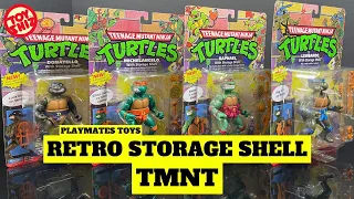 2023 ☘️ RETRO STORAGE SHELL TMNT | Playmates Toys