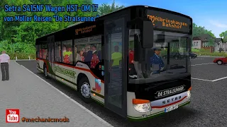 Setra S415NF Wagen HST-OM 17 von Möller Reisen "De Stralsunner" | OMSI 2