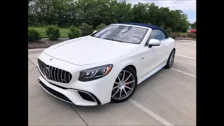 The Car Pro Test Drives the 2019 Mercedes AMG S63 Convertible