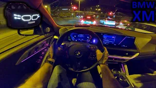2023 BMW XM | POV test drive at night