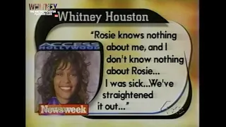 Whitney Houston & Rosie O'Donnell Access Hollywood Report 1998