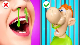 Ugh, Is It Slime or Boogers - Rich VS Broke Girls in Jail! CRAZY Gadgets & Cool DIY Ideas