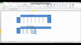 How to solve the facility and location problem in excel.