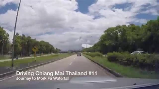 Driving Chiang Mai Thailand #11 - Mork Fa Waterfall