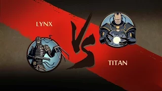 Shadow Fight 2 - LYNX VS TITAN