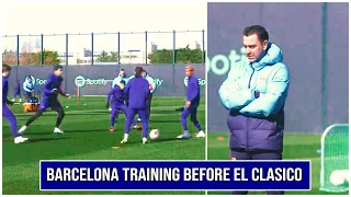 Barcelona Training Session before El Clasico | FC Barcelona vs Real Madrid Match | Blitz Goal