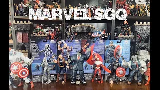 Marvel Legends Joe Fixit BAF, Falcon, Thunderstrike, Jocasta, Stealth Captain America Episode 196