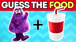 🍟🍕GUESS THE FOOD by EMOJI | NEW JUNK FOOD EDITION | Food and Drink by Emoji Quiz