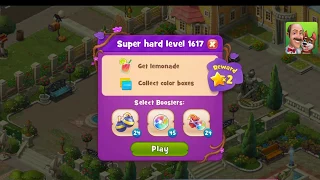 GARDENSCAPES SUPER HARD LEVEL 1617 |  iOS Android