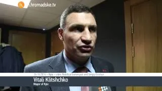 Mayor of Kyiv Vitali Klitschko on who will be the next Prime Minister