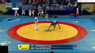 FUAD MAMMADOV World Youth and Juniors SAMBO Championships in Tbilisi (AZE-ARM)
