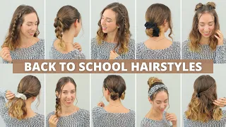 BACK TO SCHOOL HAIRSTYLES 2021 ~ Acconciature per la SCUOLA | Silvia Viscardi