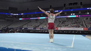 Gage Dyer - Floor Exercise - 2021 U.S. Gymnastics Championships - Senior Men Day 1