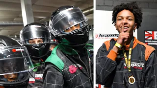 WE TOOK LORENZO'S FRIENDS GO KARTING... AND THIS HAPPENED!