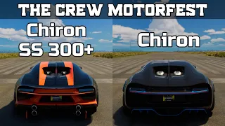 The Crew Motorfest - Bugatti Chiron Super Sport 300+ vs Bugatti Chiron - Drag Race