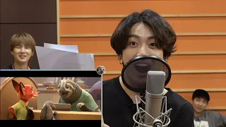 BTS dubbing Zootopia (Jimin, Jin, Jungkook, Jhope) [ENG subs]