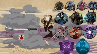 Composite Sword Vs All Underworld Bosses | Shadow Fight 2