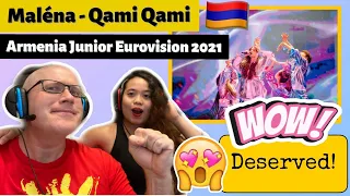 Maléna - Qami Qami | Armenia Junior Eurovision 2021 | REACTION!❤️🇦🇲