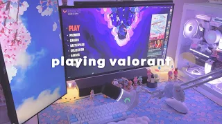 chill valorant night on my cozy pc 🎮🎧 | lofi music gaming