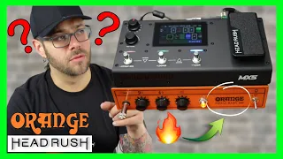 Headrush MX5 into My ORANGE PEDAL BABY (Truly Amazing Rig)