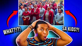 🇿🇦SOUTH AFRICAN SCHOOL KIDS HARMONIZING SO EFFORTLESSLY?! (I DON'T KNOW WHAT ELSE TO SAY...🤯😭🙌🏽)