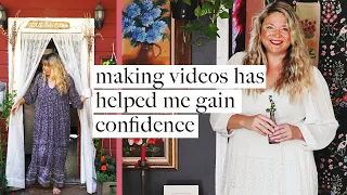 Body Image Struggles -- how I'm slowly gaining confidence while making these videos (story 76)