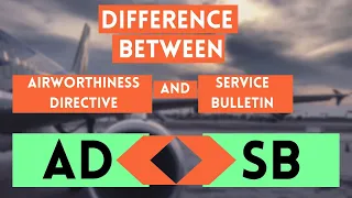 Differences between Airworthiness Directive  & Service Bulletin