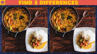 【Find the Difference】Brain Game Puzzle "Curry:)" 47