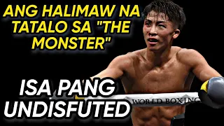 HALIMAW na TATALO sa THE MONSTER ng JAPAN | KAUNA UNAHANG UNDISFUTED SA ASIA AT SA BANTAMWEIGHT