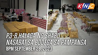 P3-B Halaga ng Shabu Nasabat sa Bodega sa Pampanga | Kidlat News Update (September 27, 2023 8PM)