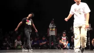 WDC 2013 FINAL FREE STYLE SIDE BEST4(TIGHT EYEZ vs たかゆ～ )